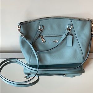 Pale Blue Coach Bag